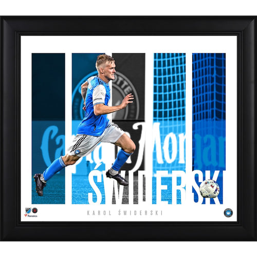Karol Swiderski Charlotte FC Framed 15'' x 17'' Player Panel Collage