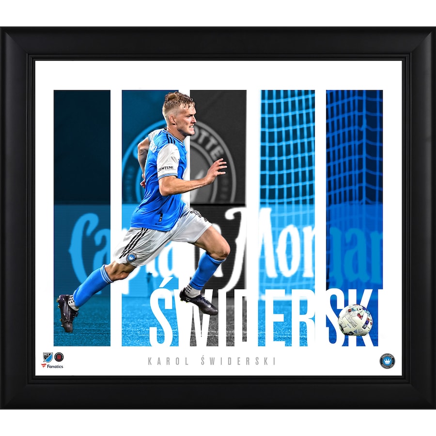 Karol Swiderski Charlotte FC Framed 15'' x 17'' Player Panel Collage