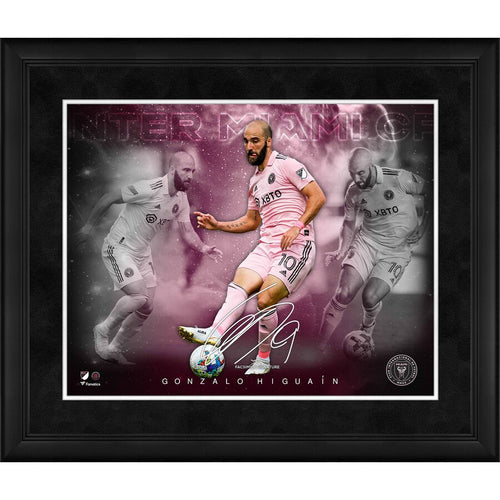 Gonzalo Higuain Inter Miami CF Framed 16'' x 20'' Stars of the Game Collage