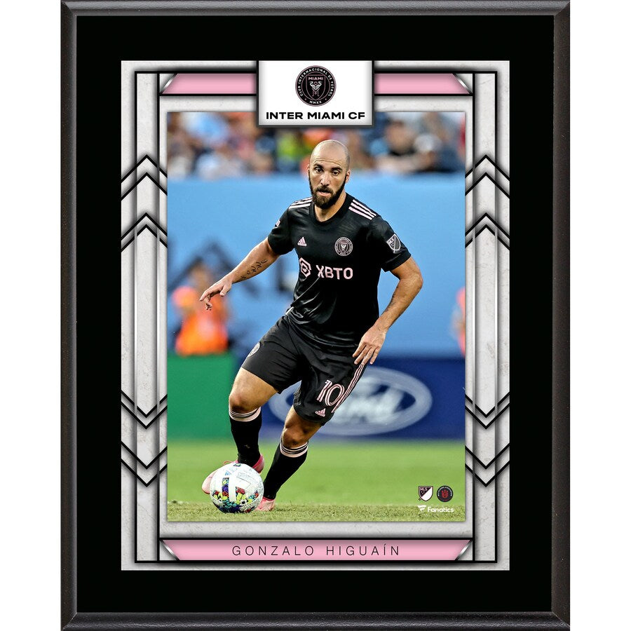 Gonzalo Higuain Inter Miami CF 10.5'' x 13'' Sublimated Player Plaque