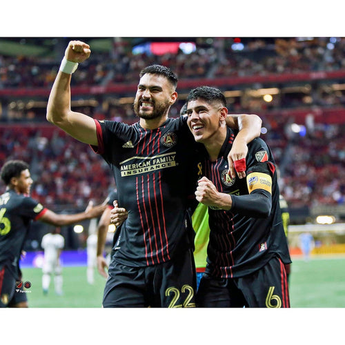 Juan Jose Purata Atlanta United FC Unsigned Header Hat-Trick Celebration Photograph