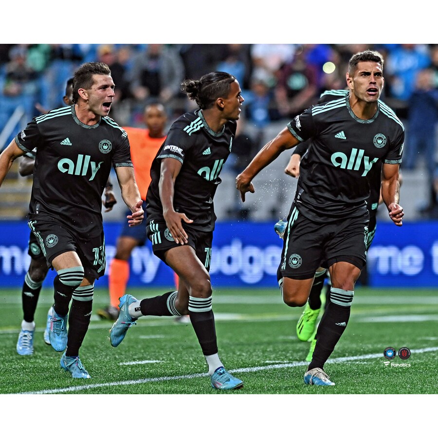 Daniel Rios Charlotte FC Unsigned 4-Goal Game Photograph
