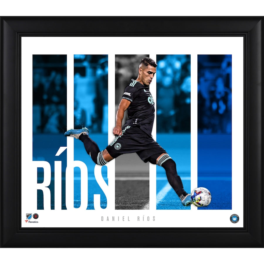 Daniel Rios Charlotte FC Framed 15'' x 17'' Player Panel Collage