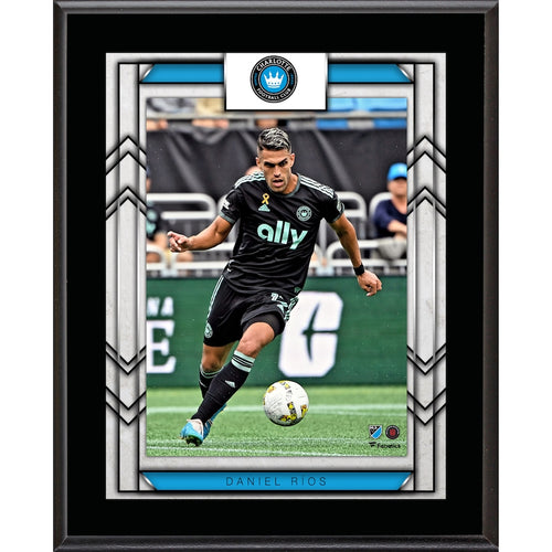 Daniel Rios Charlotte FC Framed 10.5'' x 13'' Sublimated Player Plaque