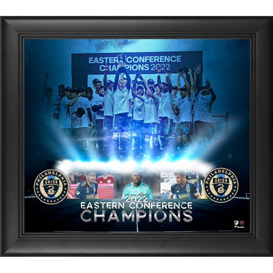 Philadelphia Union Framed 15'' x 17'' 2022 MLS Cup Eastern Conference Champions Collage