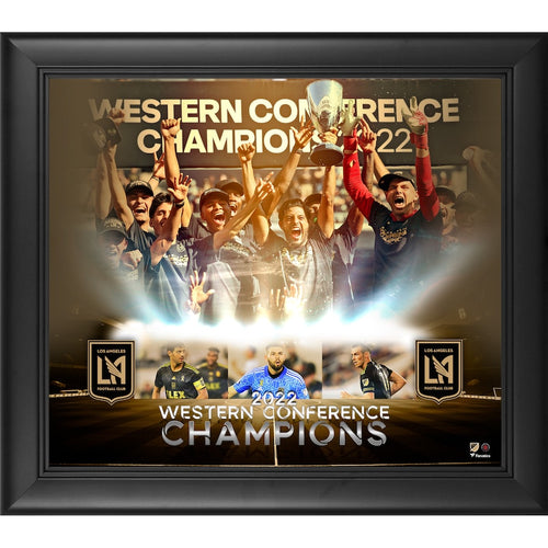 LAFC Framed 15'' x 17'' 2022 MLS Cup Western Conference Champions Collage