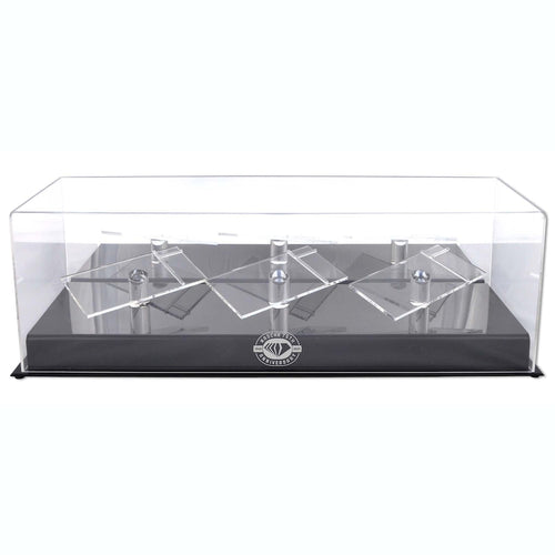 Fanatics Authentic NASCAR 75th Anniversary Logo 3-Car 1:24 Die-Cast Display Case