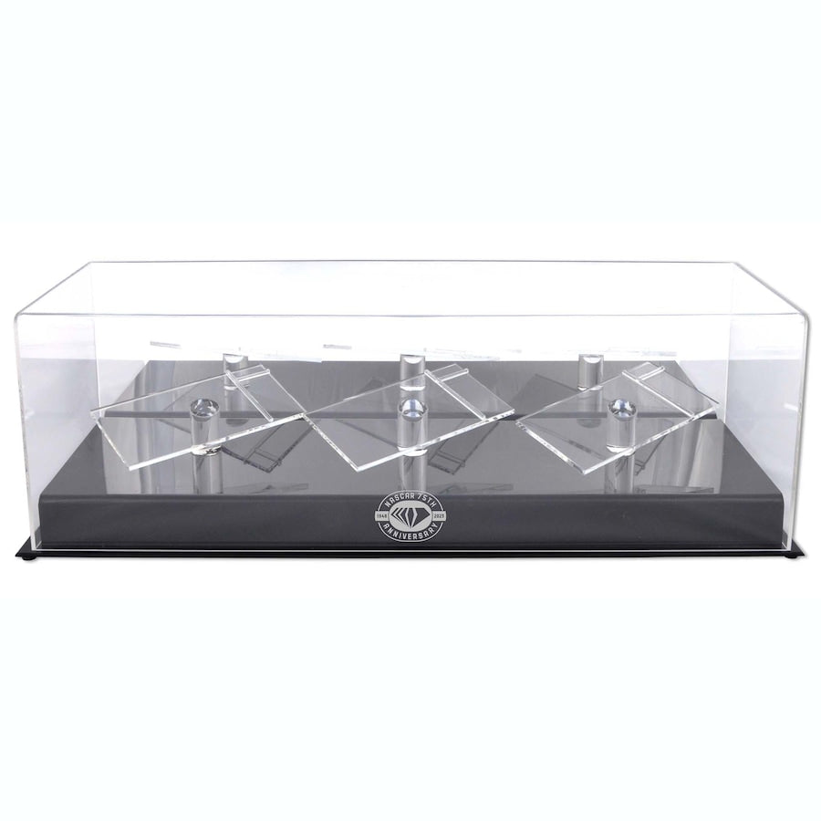 Fanatics Authentic NASCAR 75th Anniversary Logo 3-Car 1:24 Die-Cast Display Case