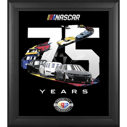 NASCAR Framed 75th Anniversary 15'' x 17'' Collage