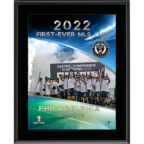 Philadelphia Union 10.5'' x 13'' 2022 First-Ever MLS Cup Sublimated Plaque