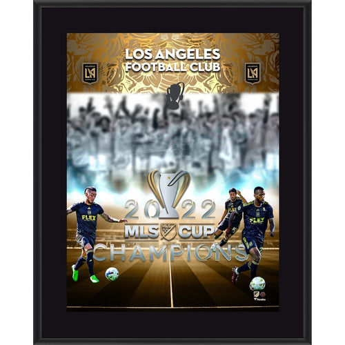 LAFC 10.5'' x 13'' 2022 MLS Cup Champions Sublimated Plaque