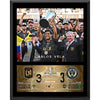 Carlos Vela LAFC 12'' x 15'' 2022 MLS Cup Champions Sublimated Plaque