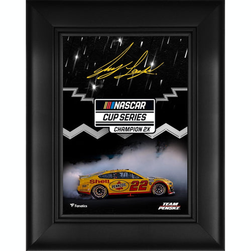 Joey Logano Framed 5'' x 7'' 2022 NASCAR Cup Champion Collage Photograph