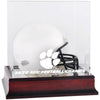 Clemson Tigers 2022 ACC Football Conference Champions Mahogany Mini Helmet Logo Display Case