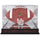 Utah Utes 2022 PAC-12 Football Conference Champions Mahogany Football Logo Display Case