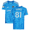 Tomás Gómez Real Salt Lake Autographed Match-Used #81 Blue Jersey from the 2022 MLS Season