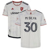 Marcelo Silva Real Salt Lake Autographed Match-Used #30 White Jersey from the 2022 MLS Season