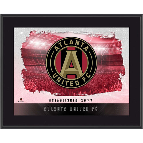 Atlanta United FC Framed 10.5'' x 13'' Sublimated Horizontal Team Logo Plaque