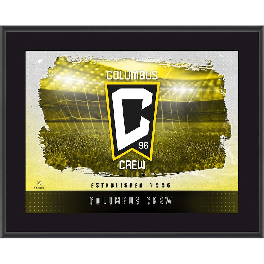 Columbus Crew 10.5'' x 13'' Sublimated Horizontal Team Logo Plaque