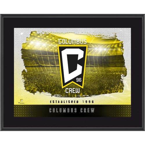 Columbus Crew 10.5'' x 13'' Sublimated Horizontal Team Logo Plaque