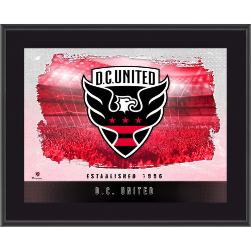 D.C. United 10.5'' x 13'' Sublimated Horizontal Team Logo Plaque