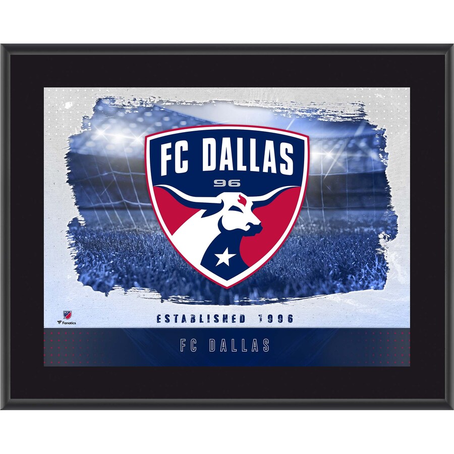 FC Dallas 10.5'' x 13'' Sublimated Horizontal Team Logo Plaque