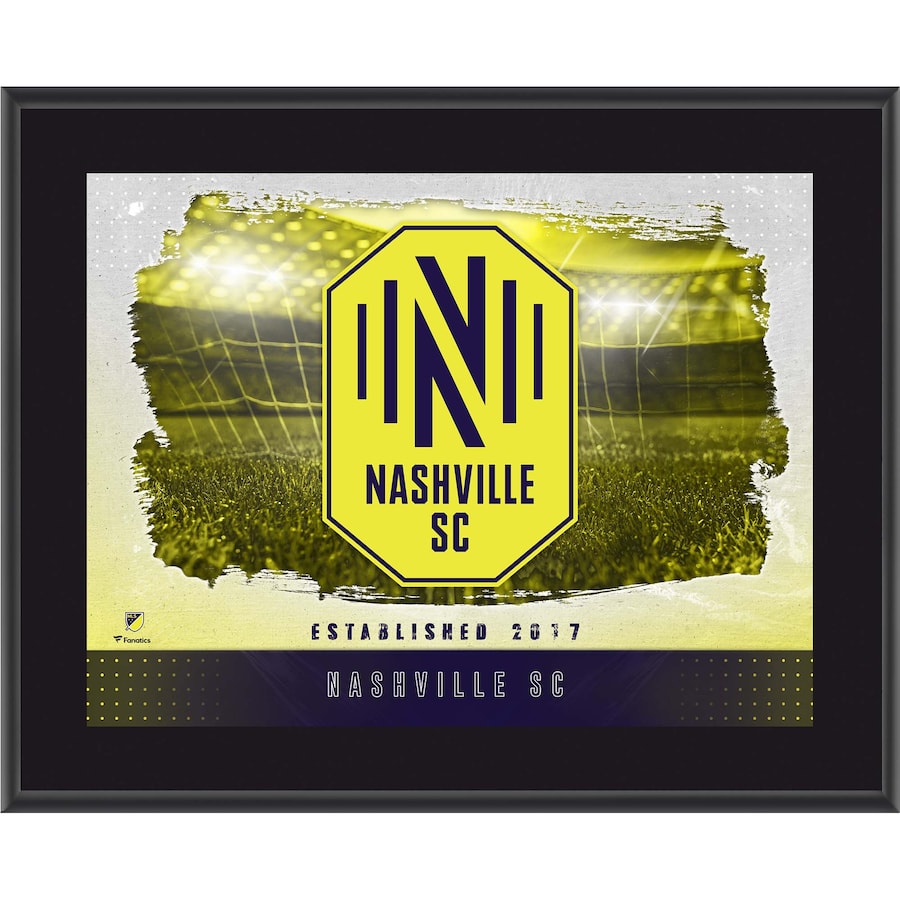 Nashville SC 10.5'' x 13'' Sublimated Horizontal Team Logo Plaque