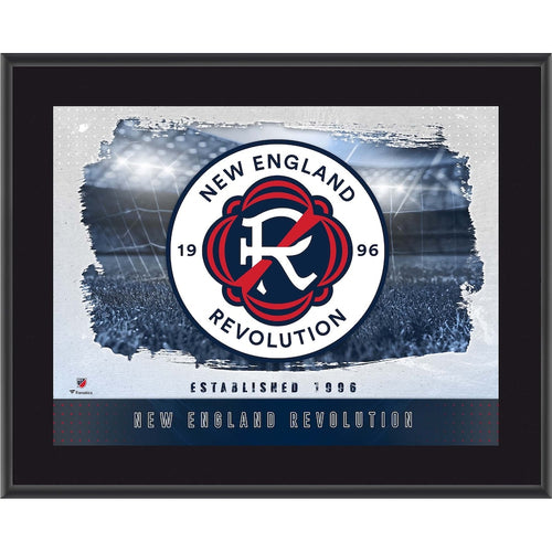 New England Revolution 10.5'' x 13'' Sublimated Horizontal Team Logo Plaque