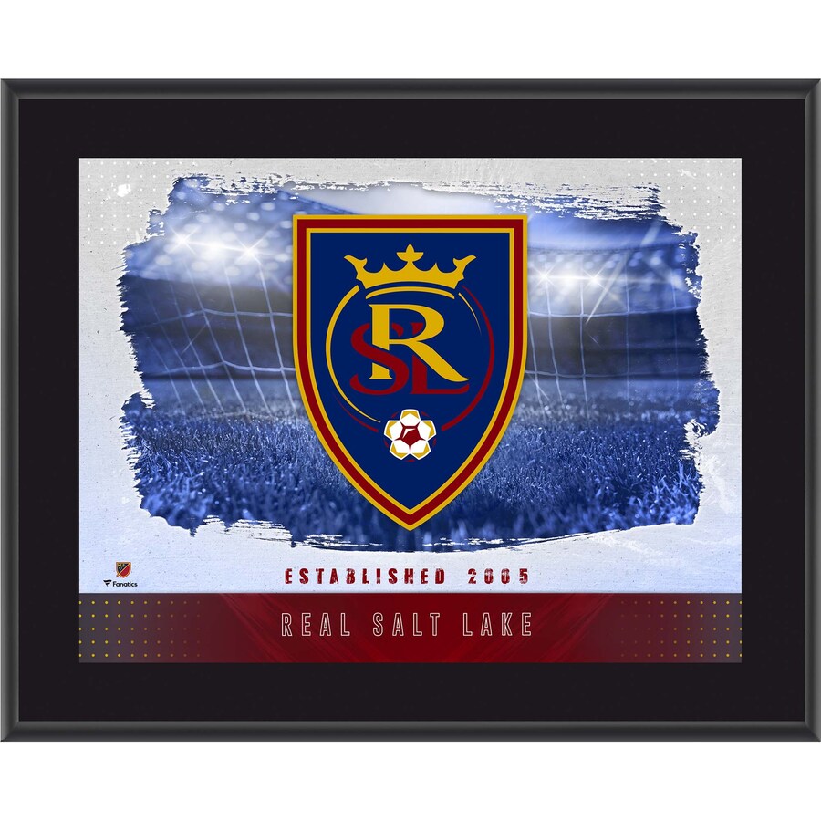Real Salt Lake 10.5'' x 13'' Sublimated Horizontal Team Logo Plaque