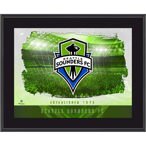 Seattle Sounders FC 10.5'' x 13'' Sublimated Horizontal Team Logo Plaque