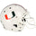 Miami Hurricanes Team-Issued White Helmet from the 2018-2022 NCAA Football Seasons - AA0134136