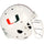 Miami Hurricanes Team-Issued White Helmet from the 2018-2022 NCAA Football Seasons - AA0134141