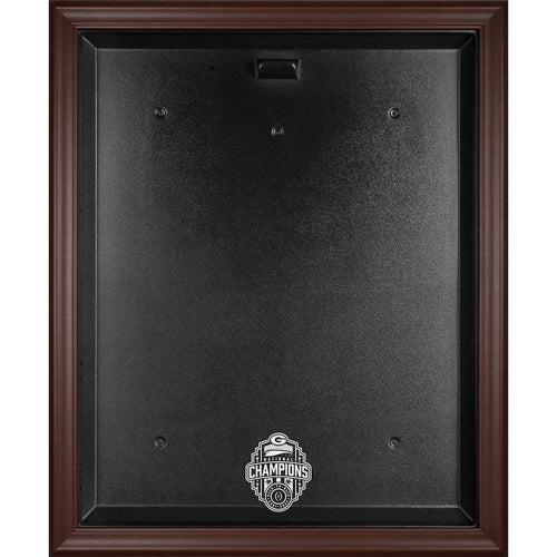 Fanatics Authentic Georgia Bulldogs College Football Playoff 2022 National Champions Brown Framed Logo Jersey Display Case