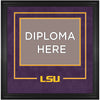 LSU Tigers Deluxe 11'' x 14'' Diploma Frame with Team Logo