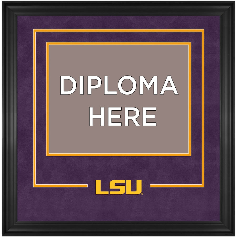 LSU Tigers Deluxe 11'' x 14'' Diploma Frame with Team Logo