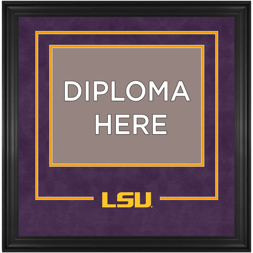 LSU Tigers Deluxe 11'' x 14'' Diploma Frame with Team Logo