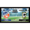 FC Cincinnati vs. Columbus Crew Framed 10'' x 20'' House Divided Collage