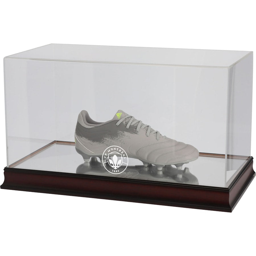 CF Montreal Mahogany Team Logo Soccer Cleat Display Case