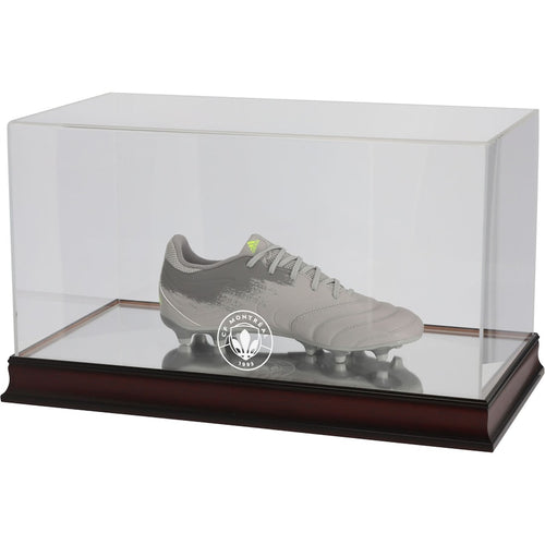 CF Montreal Mahogany Team Logo Soccer Cleat Display Case