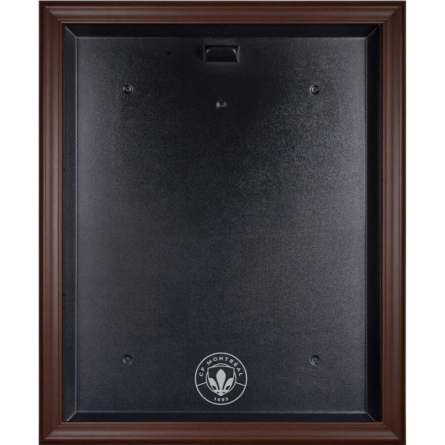 CF Montreal Brown Framed Team Logo Jersey Display Case