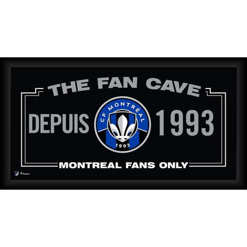 CF Montreal Framed 10'' x 20'' Fan Cave Collage