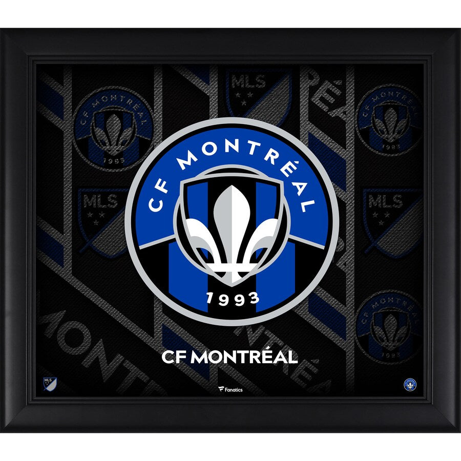 CF Montreal Framed 15'' x 17'' Team Threads Collage