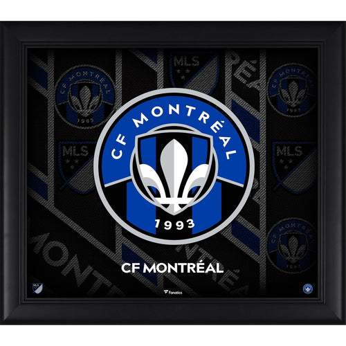CF Montreal Framed 15'' x 17'' Team Threads Collage