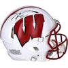 Russell Wilson Wisconsin Badgers Autographed Riddell Speed Authentic Helmet