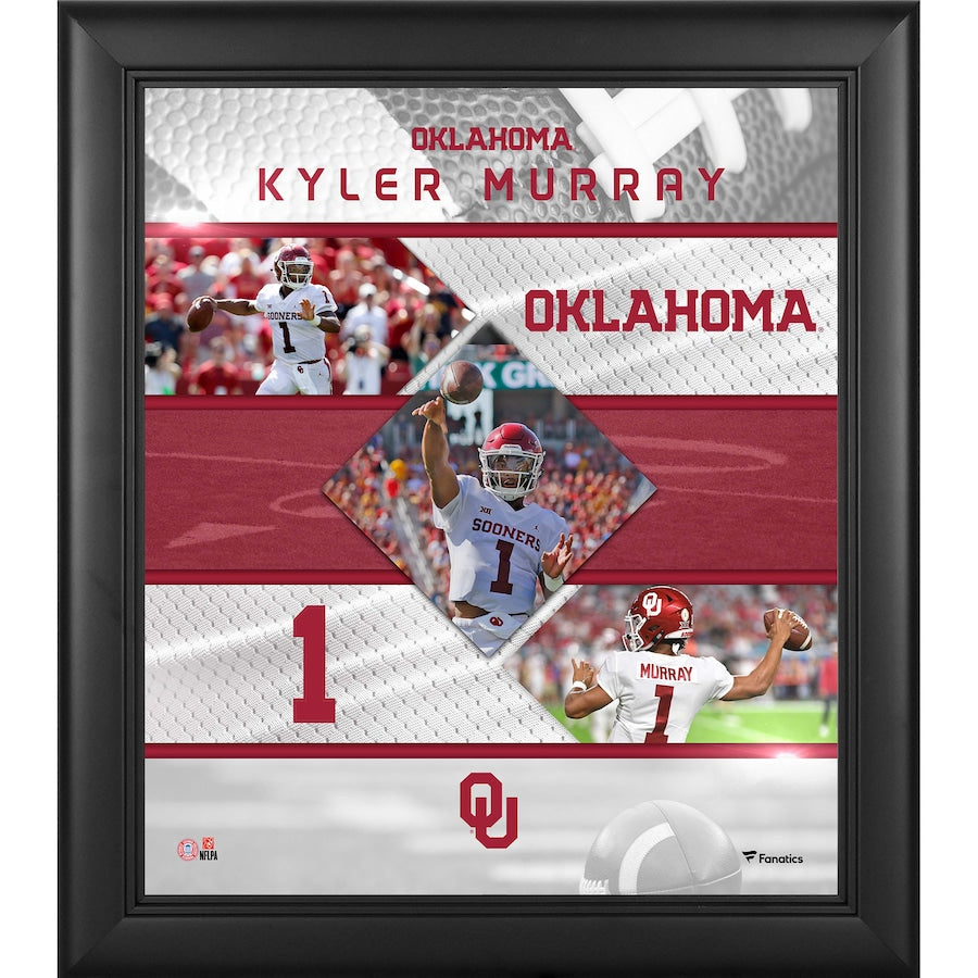 Kyler Murray Oklahoma Sooners Framed 15'' x 17'' Stitched Stars Collage
