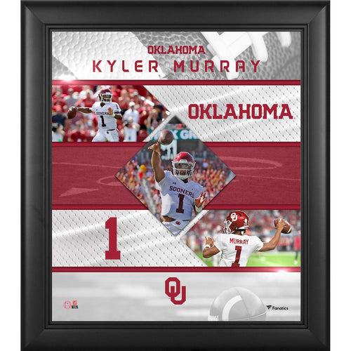 Kyler Murray Oklahoma Sooners Framed 15'' x 17'' Stitched Stars Collage