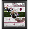 Myles Garrett Texas A&M Aggies Framed 15'' x 17'' Stitched Stars Collage