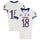 Kansas Jayhawks Team-Issued #18 White Jersey from the 2018-21 NCAA Football Seasons