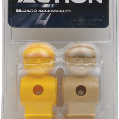 Action FBMBY Brown/ Yellow Men Foosball