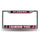 Alabama Crimson Tide License Plate Frame Chrome Printed Insert - Rico Industries